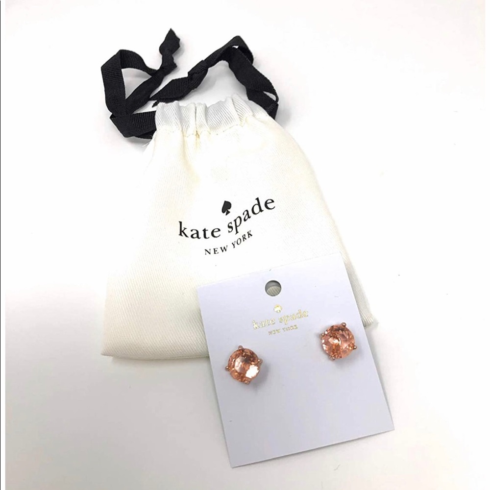 Kate Spade Rose Gold Plated Stud Earrings